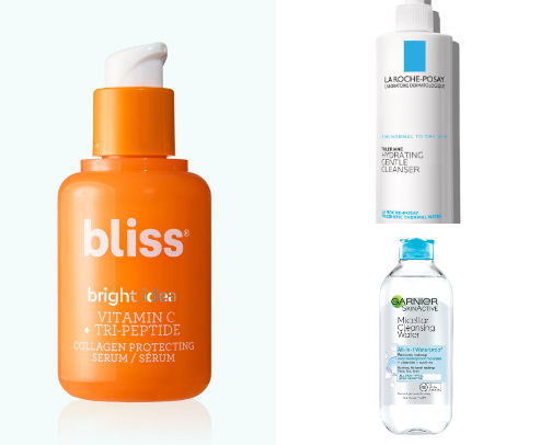 Skincare for Acne-Prone Skin cover photo collage