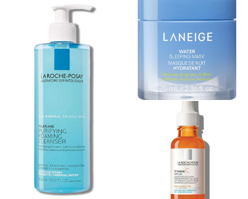 Tried & True Skincare Products cover photo collage