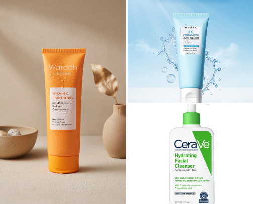 Best budget Skin care for 40s cover photo collage