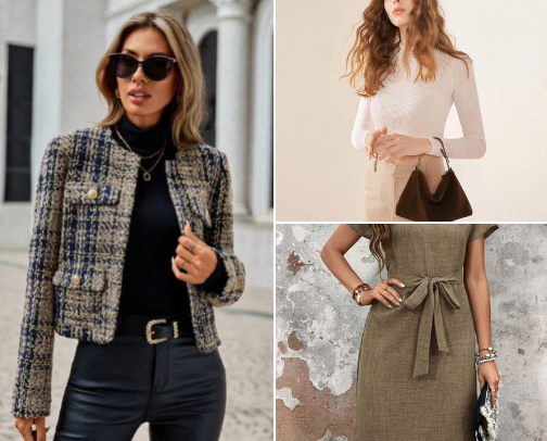 Be an Old-Money fashionista 🤎♥️💎 cover photo collage