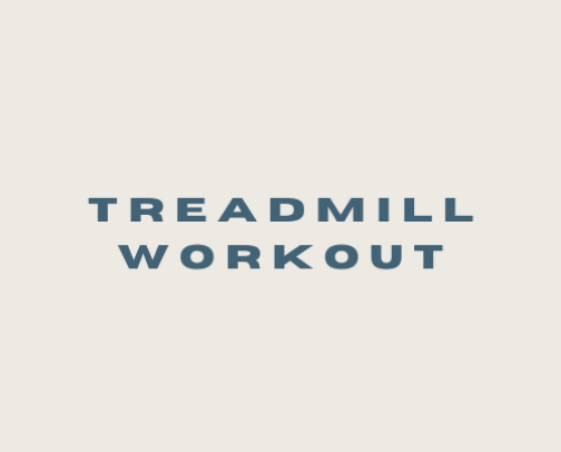 Treadmill Workouts cover photo collage