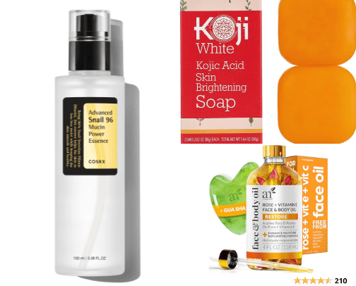 Skin Care Secrets cover photo collage