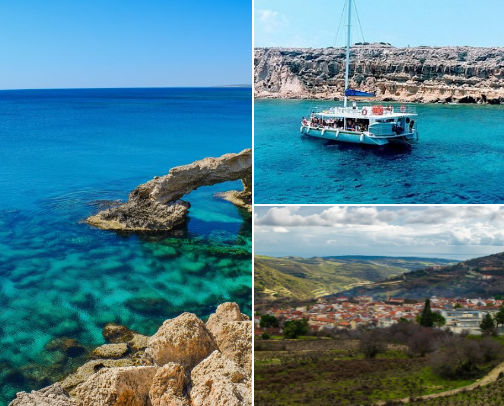 Where I’d Take You in Cyprus cover photo collage