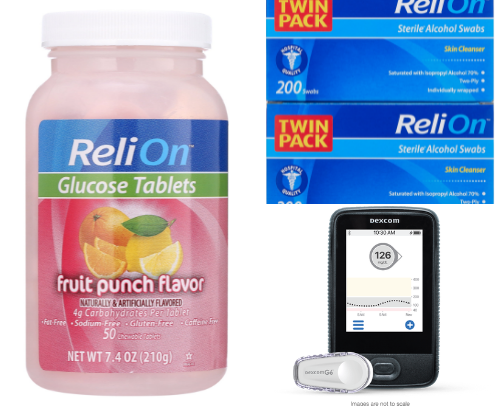Type 1 Diabetes Must Haves cover photo collage
