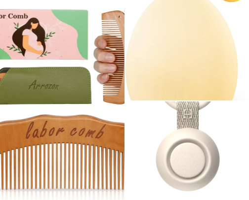 Birth Hospital Bag cover photo collage