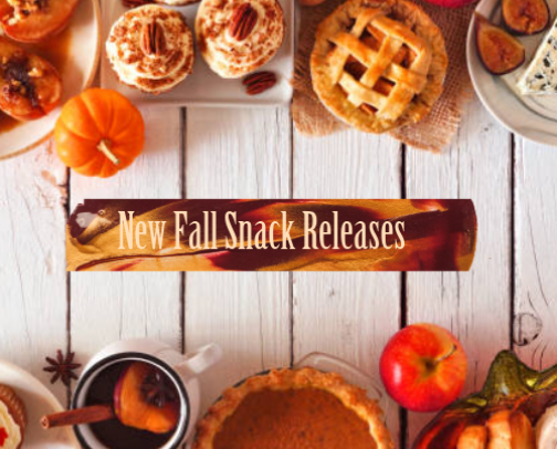 Fall/Halloween Snack Releases cover photo collage