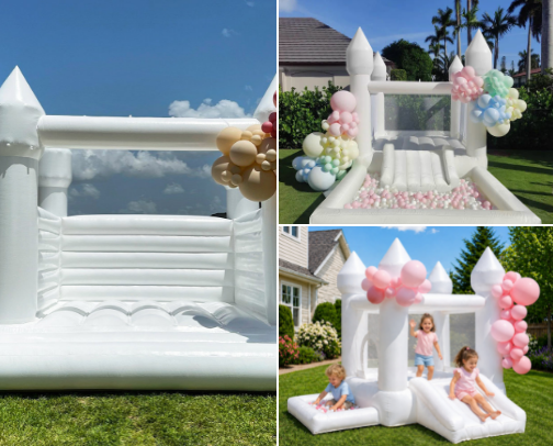 Everything Needed to run a Bounce House Event Rental Business cover photo collage