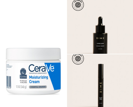 skincare holy grails cover photo collage
