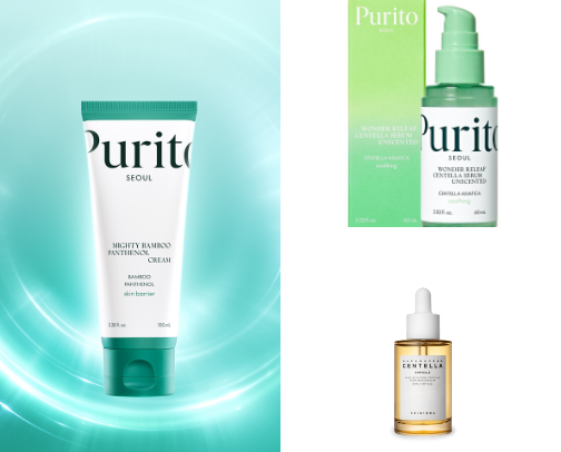 Skincare cover photo collage