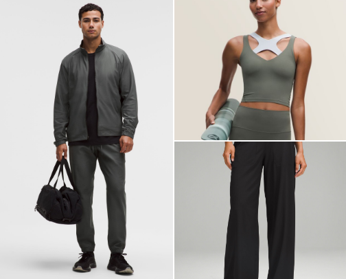 lululemon cover photo collage