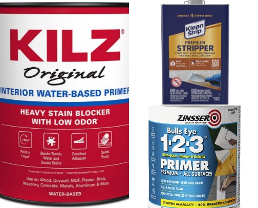 Budget friendly supplies for the  beginner painter. cover photo collage