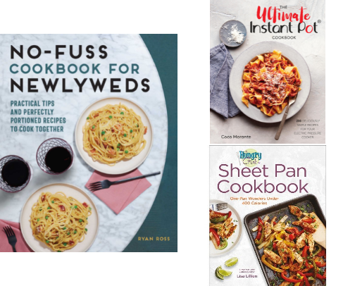 Cookbook Gifts For The Newlyweds cover photo collage