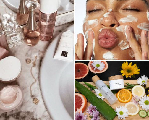 Low maintenance beauty for active women cover photo collage