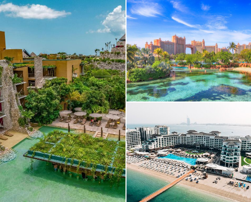 ✨Beyond the Ordinary: Dreamy Honeymoon Destinations! ✨ cover photo collage