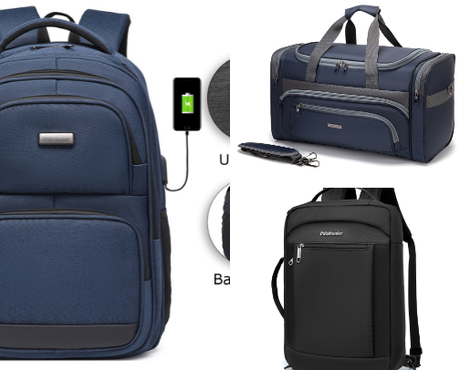 Recomendation BAG for men and women cover photo collage