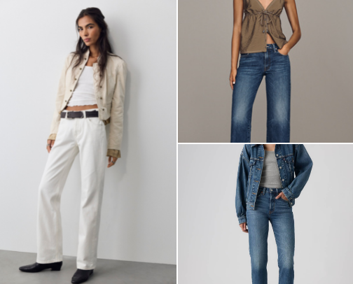 Denim that’s really kinda chic cover photo collage