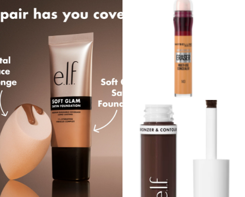 10-min Makeup Products under $10 cover photo collage