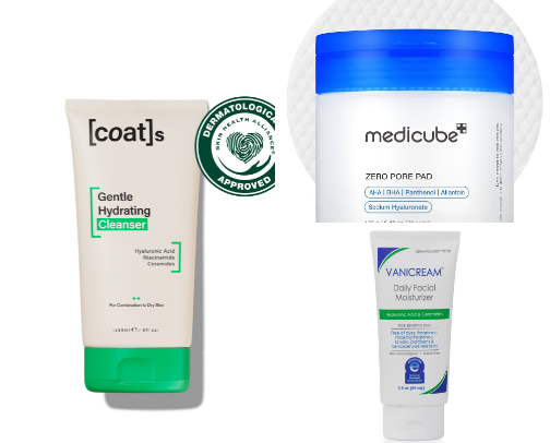 Gentle Skincare cover photo collage