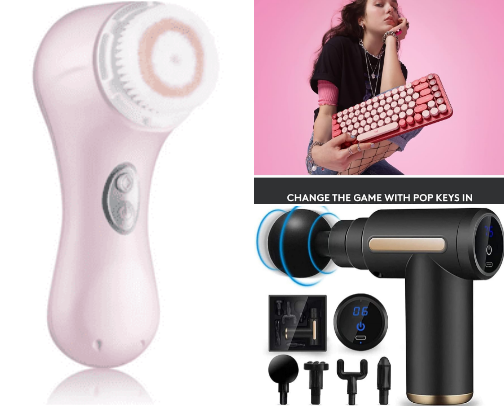 Soft life tech: luxe gadgets every it - girl needs cover photo collage