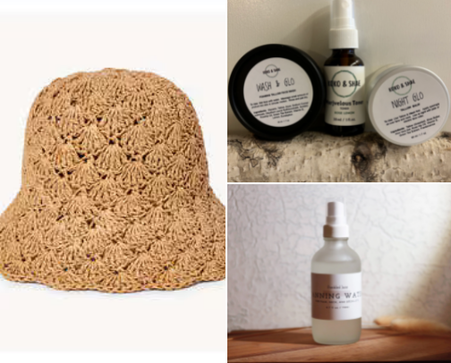Non-toxic Summer Skincare to glow 🌟 cover photo collage
