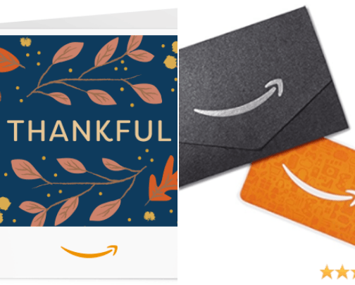 Amazon.com eGift Card cover photo collage