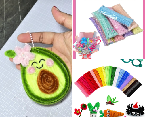 Pipe cleaner cover photo collage