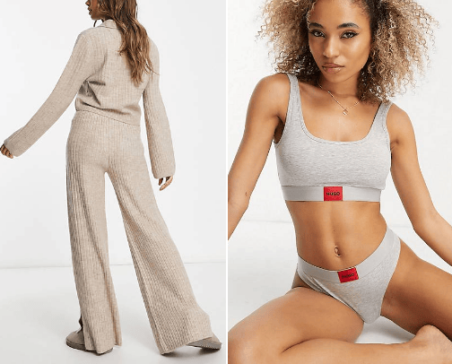 Stay cozy - loungewear and pj's cover photo collage