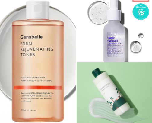 my favourite skincare for OILY skin cover photo collage