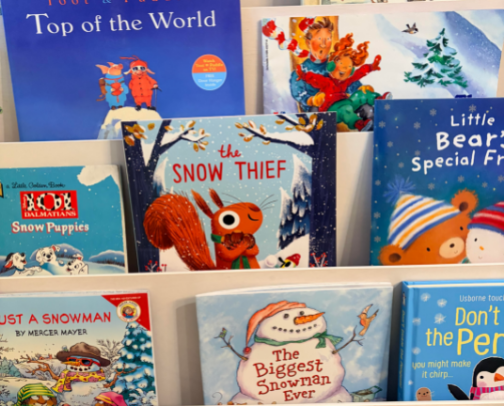 January Winter Books cover photo collage