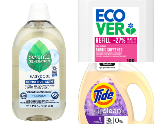 natural cleaning products cover photo collage