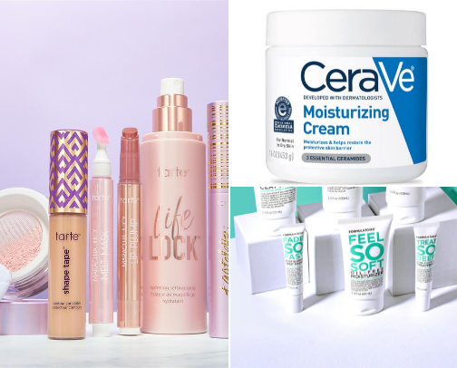 My favorite beauty recs cover photo collage