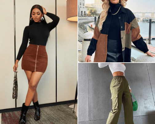 Fashion cover photo collage
