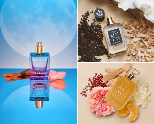 Perfumes that take me to my Happy Place cover photo collage