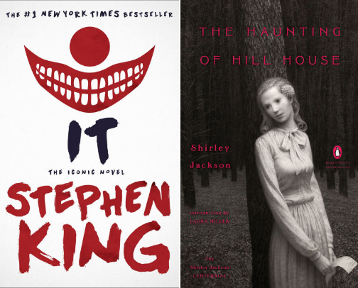 Horror books that will keep you up at night! cover photo collage