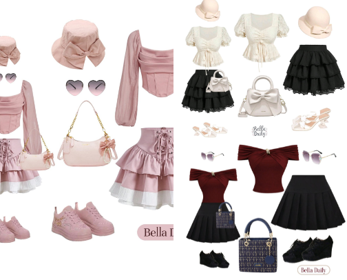 Soft & Feminine Aesthetic Outfits: Coquette, Girly, and Cute Looks cover photo collage