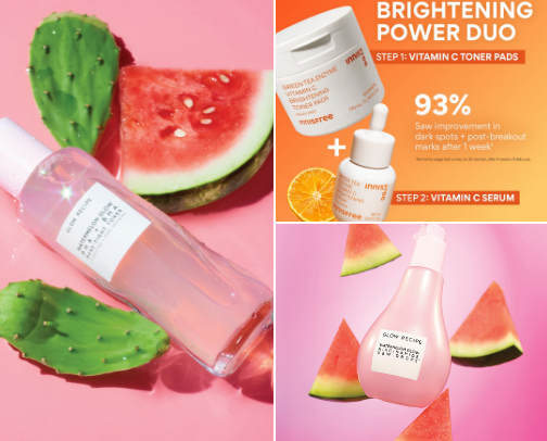 follow my makeup routine as a combination skin girl! cover photo collage