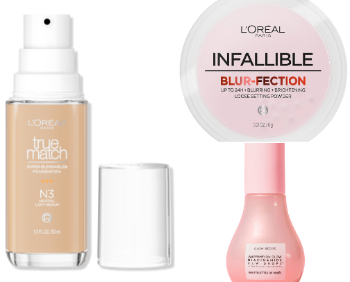 My favorite makeup products! cover photo collage