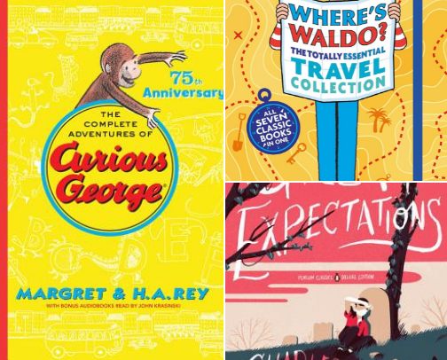 Classic Books: The originals that still inspire. Forever relevant. cover photo collage
