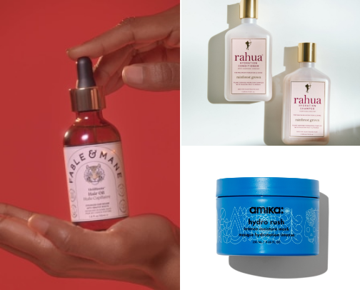 haircare essentials cover photo collage