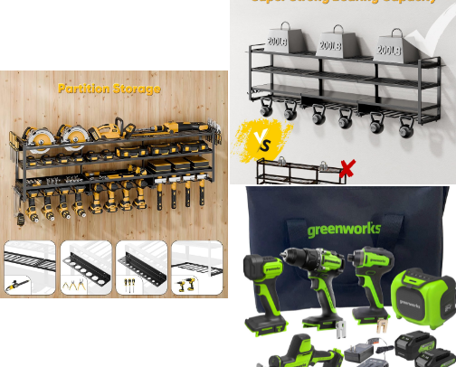 My Fix-It Wish List ( Tools For the Man You Love) cover photo collage