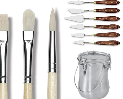 Art Tools and Other Art Essentials cover photo collage
