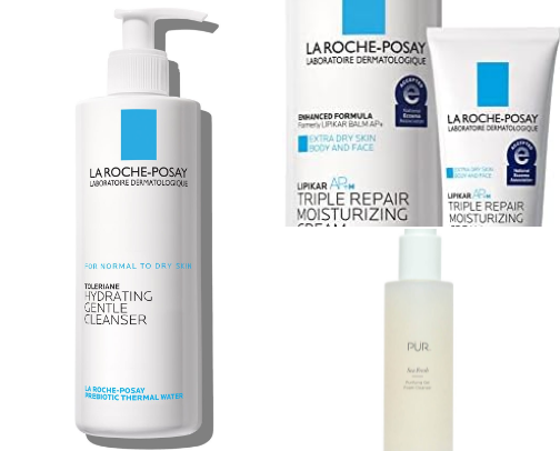 The best skincare products for sensitive skin cover photo collage