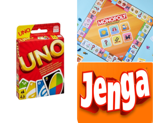 Family Game Night Favorites cover photo collage