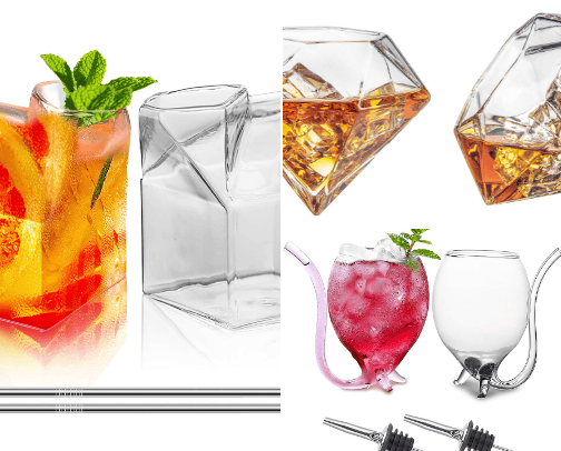 Unique Cocktail Glasses For Gatherings cover photo collage