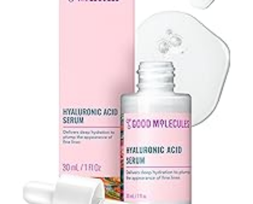 Molecules Hyaluronic Acid Serum cover photo collage