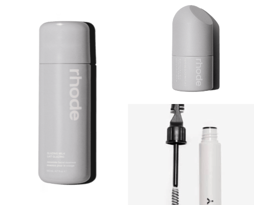 clean girl & glowy beauty products cover photo collage