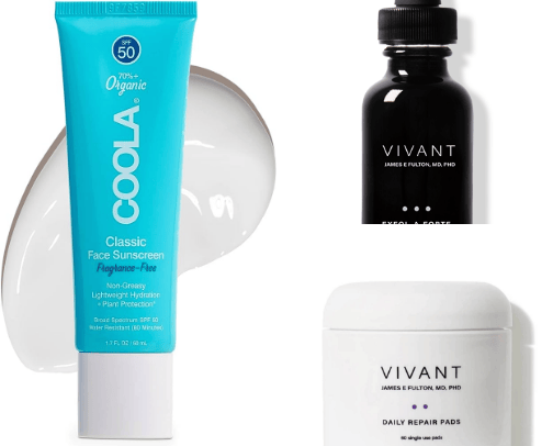 The Best Skincare Products cover photo collage