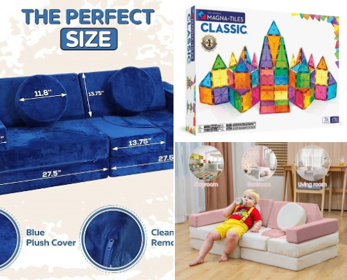Toddler Gift Guide (ages 2-5): toys my kids LOVED and still play with every day cover photo collage