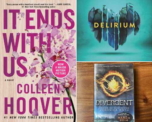 My favorite book recs cover photo collage