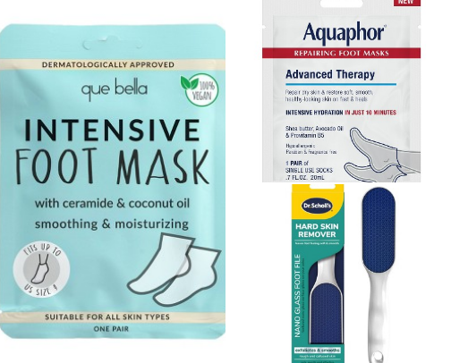 Foot care cover photo collage